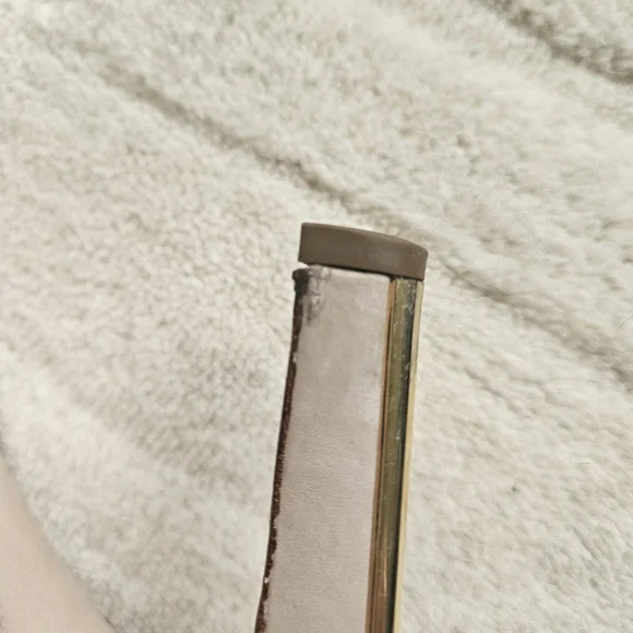 SOLD MIU MIU Heel Ankle Boots size 8 US / 39EUR Beige  Nude - Picture 16 of 16